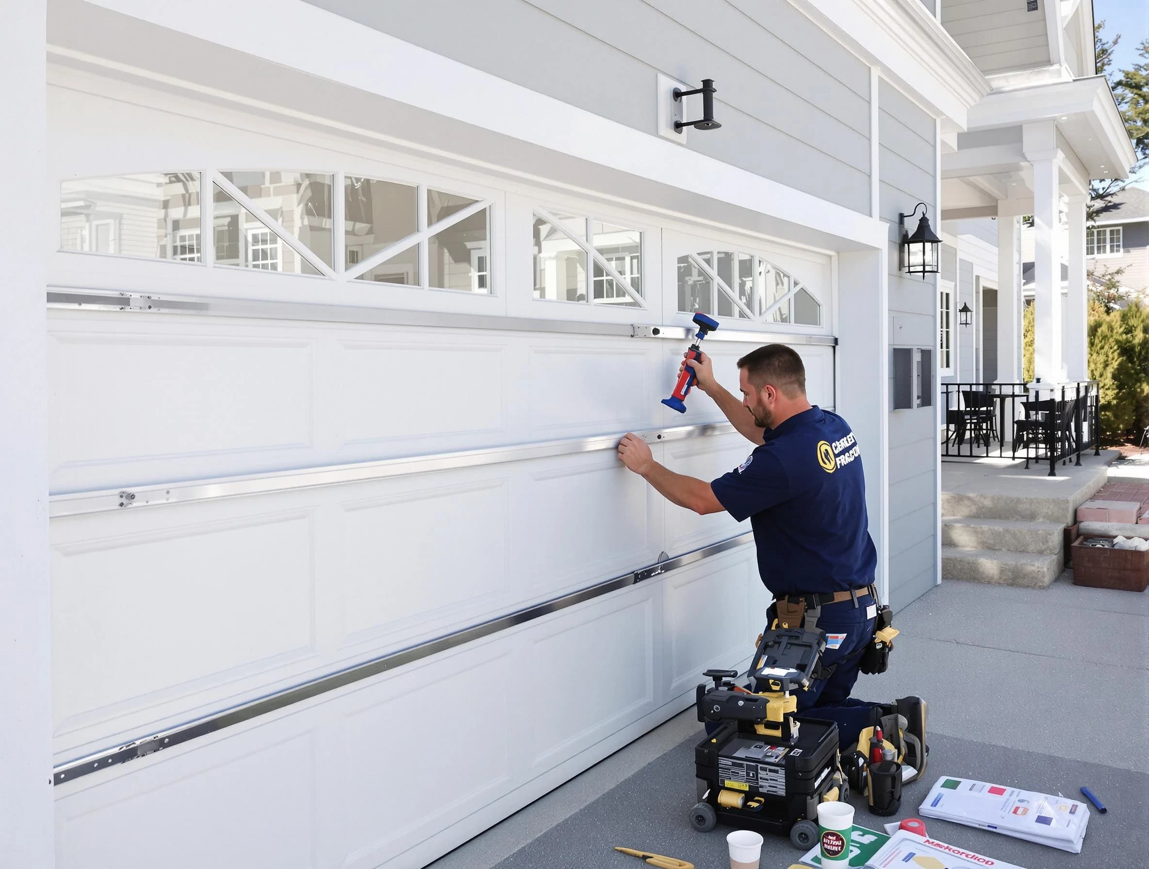 Professional garage door installation by Louisville Garage Door Repair in Louisville