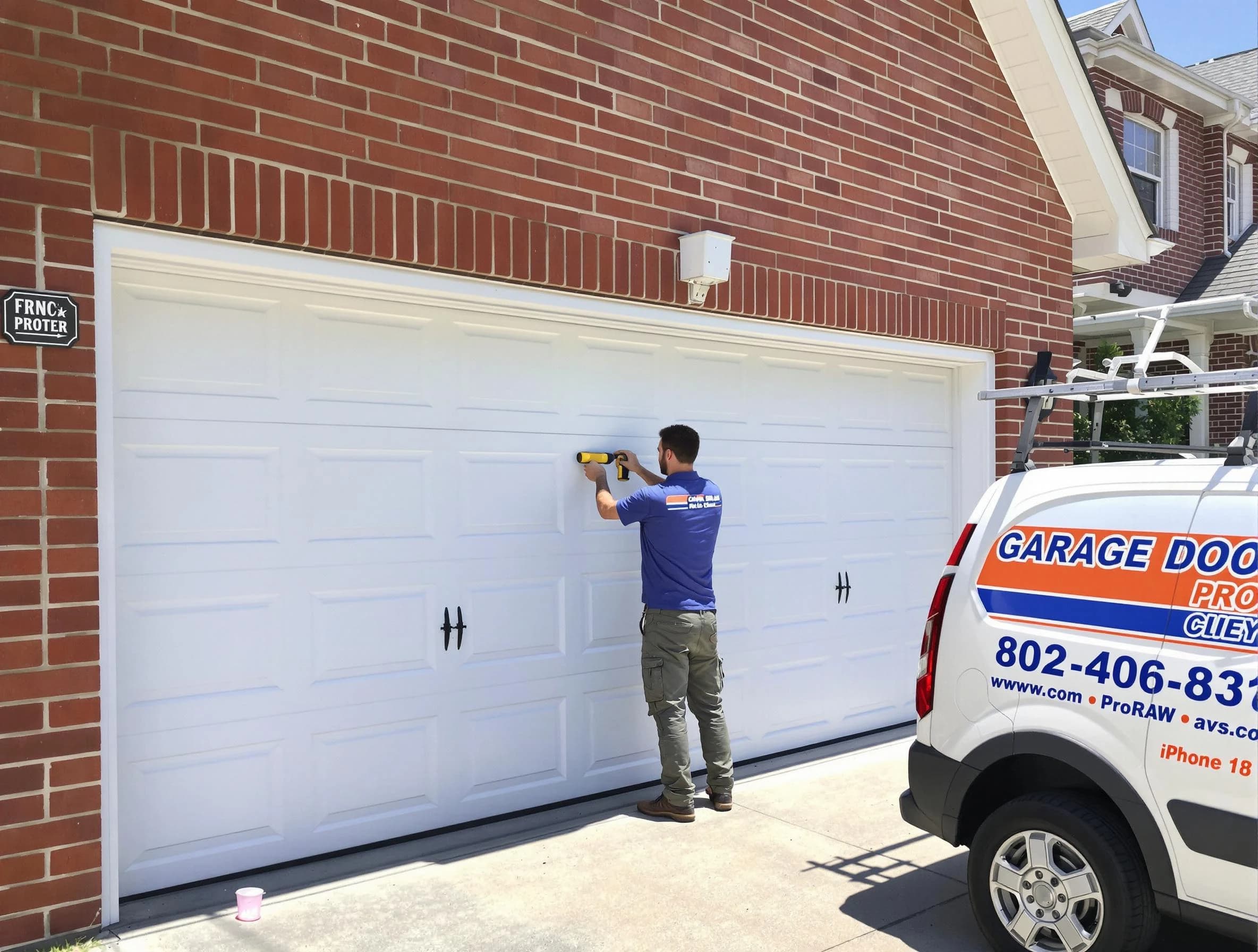 Local garage door repair service by Louisville Garage Door Repair in Louisville