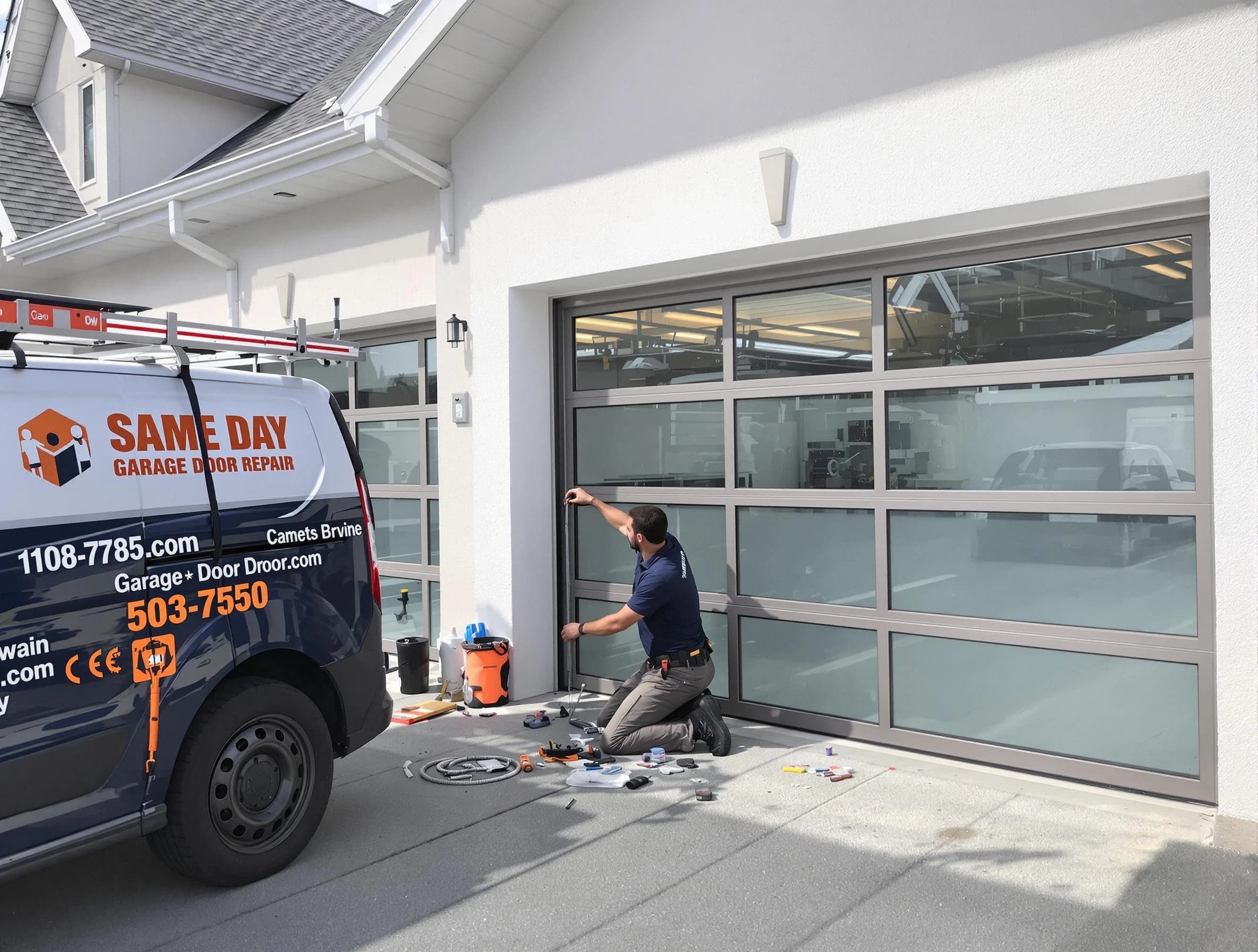 Same-day garage door repair service by Louisville Garage Door Repair in Louisville