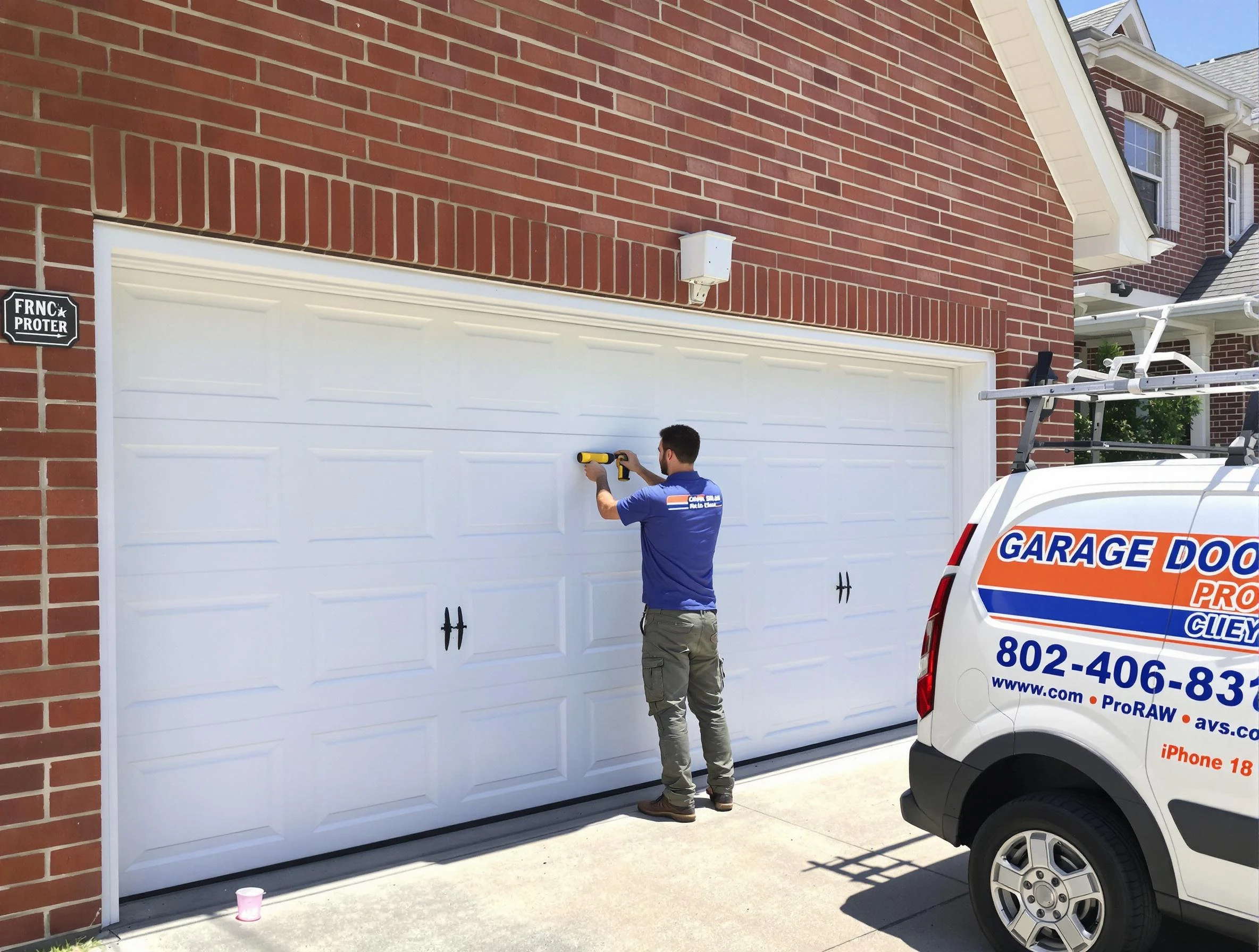 Local garage door repair service by Louisville Garage Door Repair in Louisville